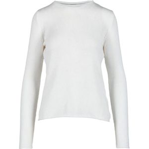 Eleventy, Truien, Dames, Wit, L, Kasjmier, Maglia