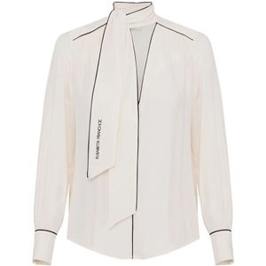 Elisabetta Franchi, Blouses & Shirts, Dames, Beige, M, Blouse