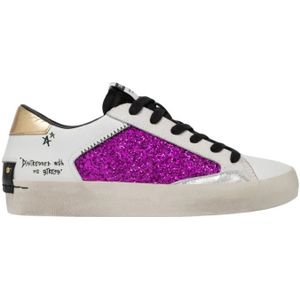 Crime London, Schoenen, Dames, Veelkleurig, 36 EU, Stijlvolle Distressed Sneakers voor Mannen
