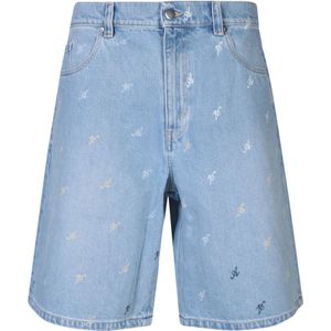 Axel Arigato, Korte broeken, Heren, Blauw, W31, Denim, Miles Denim Shorts