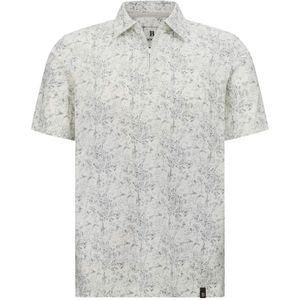 Boggi Milano, Tops, Heren, Blauw, 2Xl, Katoen, Polo Shirt van Jersey met Katoenmix
