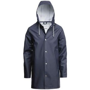 Stutterheim, Jassen, unisex, Blauw, S, Katoen, Navy Regenjas Stockholm Stijl