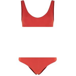 Lido, Badkleding, Dames, Zwart, S, Knoop Bandeau Bikini