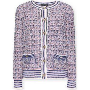 Elena Mirò, Truien, Dames, Veelkleurig, L, Gebreid Vest