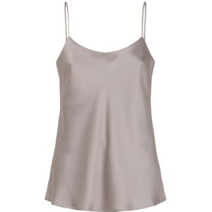 Herno, Tops, Dames, Beige, XL, Satijn, Casual Satijnen Overhemden