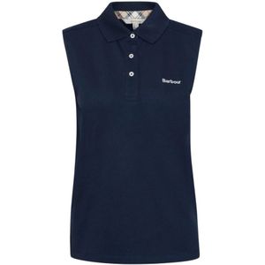 Barbour, Tops, Dames, Blauw, S, Stijlvolle T-shirts en Polos