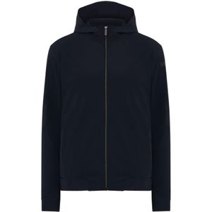 Rrd, Jassen, Heren, Blauw, 2Xl, Blauwe hoodie jack