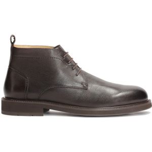 Kazar, Schoenen, Heren, Bruin, 43 EU, Leer, Bruine veterschoenen van glad leer voor heren