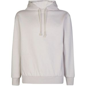 Eleventy, Sweatshirts & Hoodies, Heren, Beige, XL, Katoen, Capuchontrui van katoen kasjmier zijde