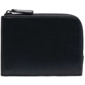Common Projects, Accessoires, Heren, Zwart, ONE Size, Leer, Zipper Wallet
