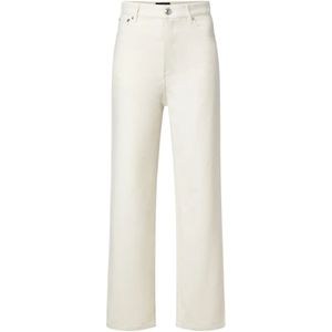 A.p.c., Jeans, Dames, Wit, W30, Hoge taille Elisabeth jeans