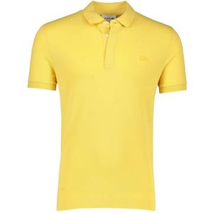 Lacoste, Tops, Heren, Geel, 6Xl, Katoen, Polo Shirt met Korte Mouwen