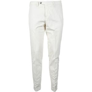 Michael Coal, Jeans, Heren, Wit, W32, Katoen, Lyocell Blend Stretch Broek