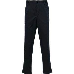 Etro, Broeken, Heren, Blauw, M, Katoen, Slim-fit broek