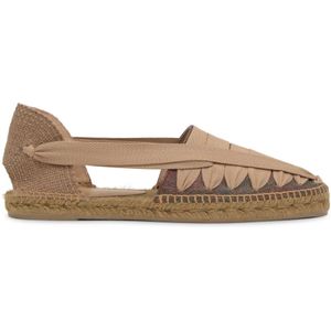 Castañer, Schoenen, Heren, Beige, 45 EU, Jute, Norman Etro T/272 · Platte Espadrille