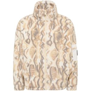 Carlo Colucci, Jassen, Heren, Beige, L, Gezellige Oversized Teddyjas