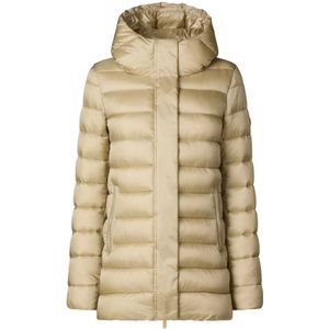 Save The Duck, Jassen, Dames, Beige, L, Polyester, Winterjas