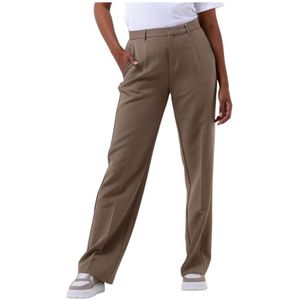Neo Noir, Broeken, Dames, Bruin, S, Polyester, Alice Suit Pants