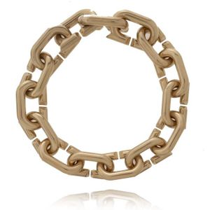 Salvatore Ferragamo, Accessoires, Dames, Geel, ONE Size, Gancini Chain-Linked Choker Ketting