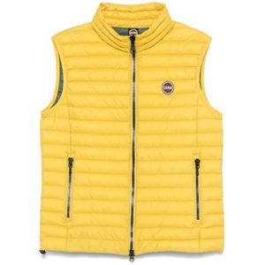 Colmar, Jassen, Heren, Geel, 2Xl, Gele Gewatteerde Donsjas