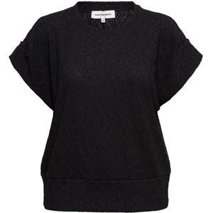 &Co Woman, Tops, Dames, Zwart, 3Xl, Katoen, Tori A