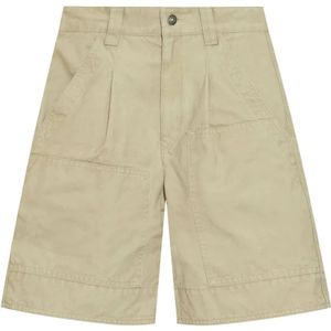 Isabel Marant Étoile, Korte broeken, Dames, Beige, M, Beige Katja Shorts