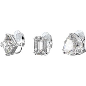Swarovski, Accessoires, Dames, Grijs, ONE Size, Millenia Ohrclip Set Oorbellen