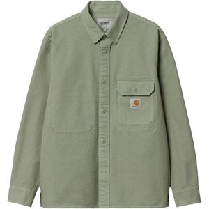 Carhartt Wip, Jassen, Heren, Groen, M, Katoen, Lichte jas