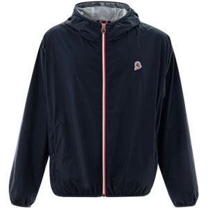 Invicta, Jassen, Heren, Blauw, 2Xl, Blauwe Polyamide Jas