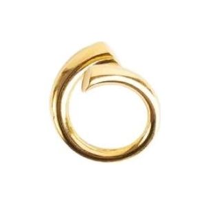 Charlotte Chesnais, Accessoires, Dames, Geel, 57 MM, Vergulde Biseau Ring