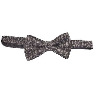 Paul Smith, Accessoires, Heren, Zwart, ONE Size, Luipaard Lurex Voorgebonden Strik