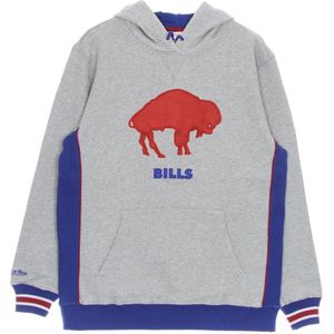 Mitchell & Ness, Sweatshirts & Hoodies, Heren, Veelkleurig, S, Katoen, Buffalo Bills Hoodie NFL Heavyweight Fleece