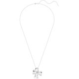Swarovski, Accessoires, Dames, Grijs, ONE Size, Ketting Volta Bow
