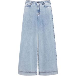 Max Mara, Jeans, Dames, Zwart, M, Denim, Vega Denim Jeans Zwart Regular Fit