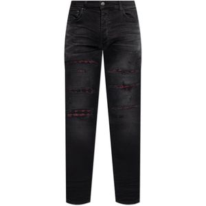 Amiri, Jeans, Heren, Zwart, W29 L34, Katoen, Jeans met vintage-effect