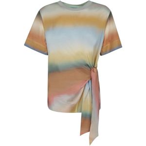 Paul Smith, Tops, Dames, Veelkleurig, M, Katoen, Multi T-shirts voor vrouwen