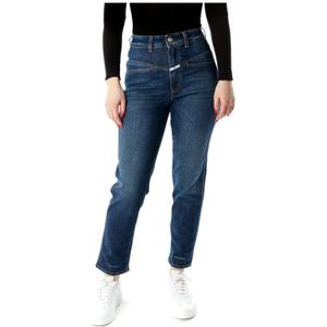 Closed, Jeans, Dames, Blauw, 2Xs, Katoen, Cropped Jeans