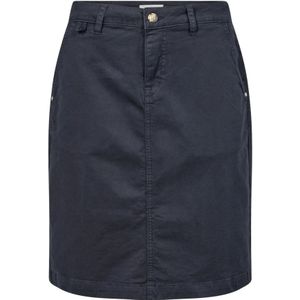 Cream, Rokken, Dames, Zwart, S, Katoen, Navy Blazer Twill Rok