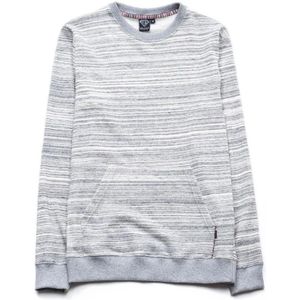 Iuter, Sweatshirts & Hoodies, Heren, Grijs, M, Heren Crewneck Sweatshirt in Sand