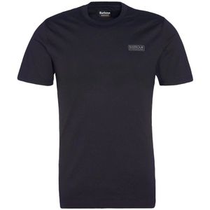 Barbour, Tops, Heren, Zwart, L, Katoen, Iconisch T-shirt met logoprint