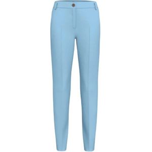 Marella, Broeken, Dames, Blauw, 2Xs, Katoen, Stretch katoenen broek Emiro Celeste