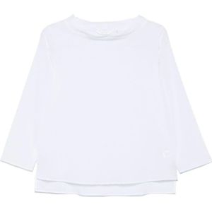 Xacus, Blouses & Shirts, Dames, Wit, S, Witte Shirt met Lange Mouwen