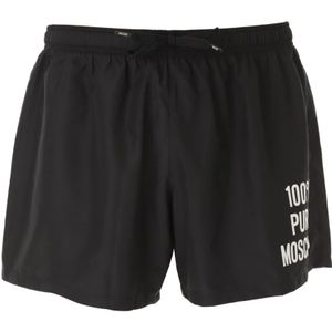 Moschino, Badkleding, Heren, Zwart, M, Stijlvolle zwemkleding Boxer Mare collectie
