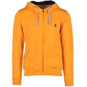 U.s. Polo Assn., Sweatshirts & Hoodies, Heren, Geel, 3Xl, Katoen, Katoenen trui
