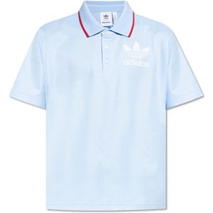 Adidas Originals, Tops, Heren, Blauw, S, Katoen, Adidas x Wales Bonner