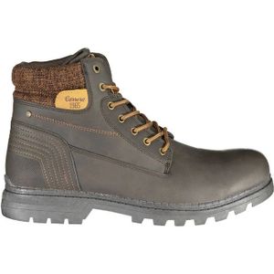 Carrera, Schoenen, Heren, Bruin, 45 EU, Polyester, Elegante Veterschoenen met Contrastdetail