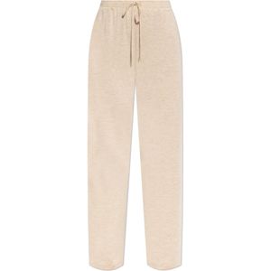 Hanro, Broeken, Dames, Beige, M, Broek Natuurlijke Elegantie