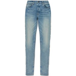 Amiri, Jeans, Heren, Blauw, W34 L34, Katoen, Jeans met logo