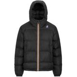 K-Way, Jassen, Heren, Zwart, M, Nylon, Zware Warme Claude Jas