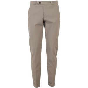 Rrd, Broeken, Heren, Beige, S, Stretchy Leggings voor een actieve levensstijl